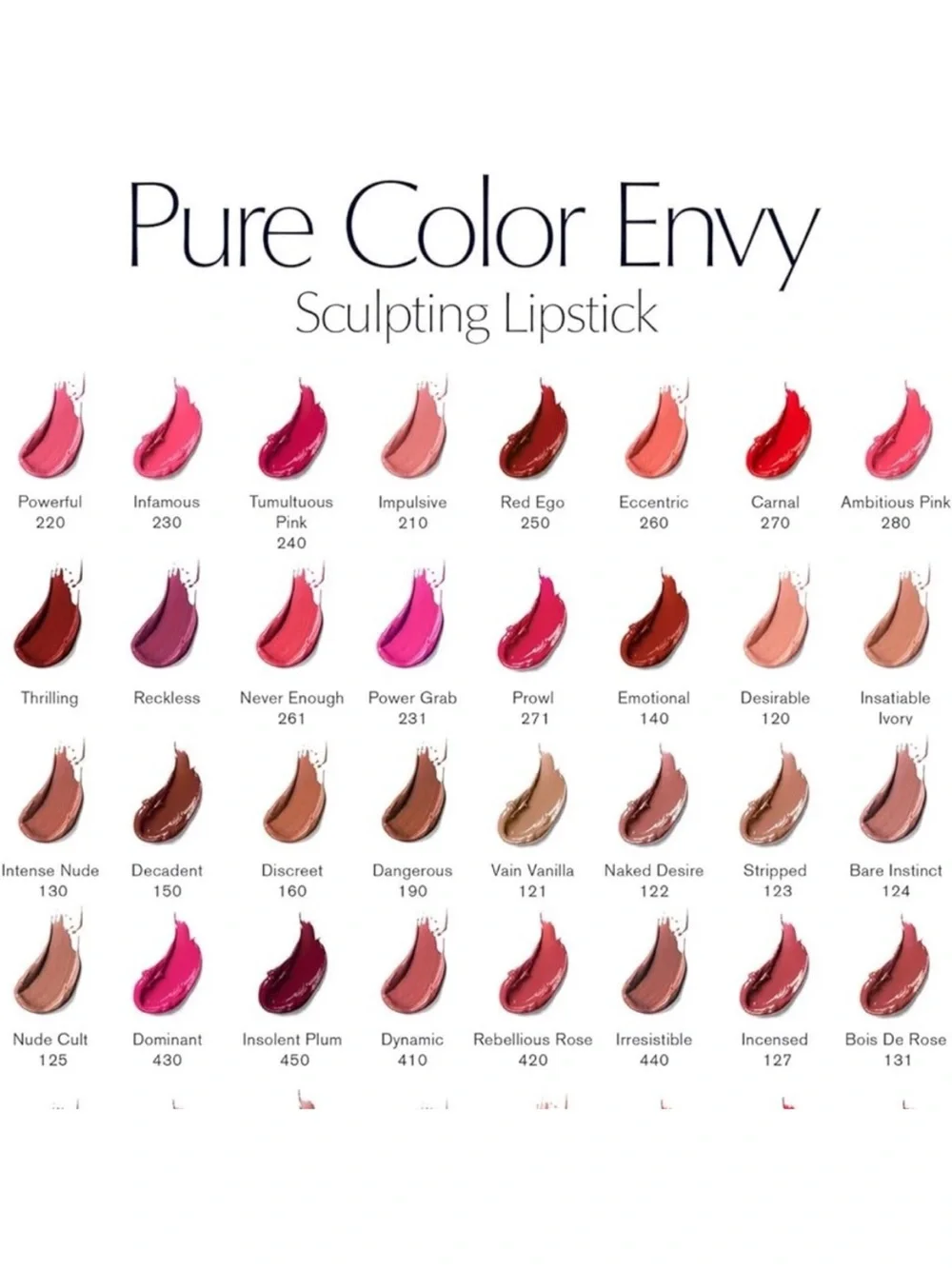 Estee Lauder Pure Color Envy 440 Irresistible Sculpting Cream Lipstick Full Size